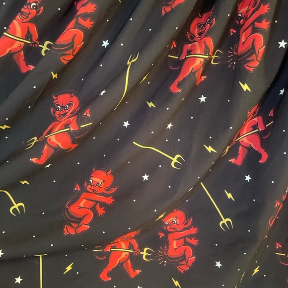 *SOLD* Sourpuss Little Devils Skirt - Picture 2 of 5